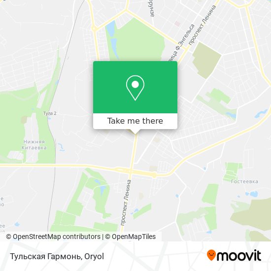 Тульская Гармонь map