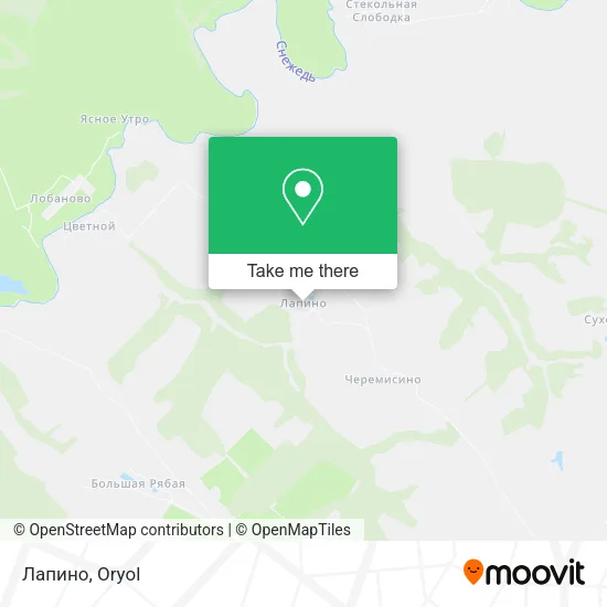 Лапино map