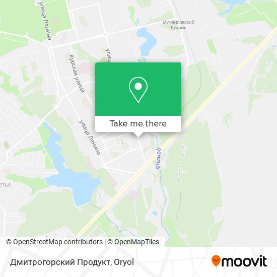 Дмитрогорский Продукт map
