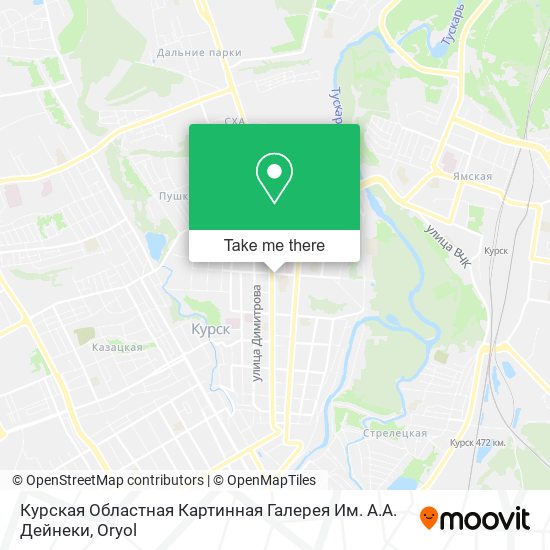 Курская Областная Картинная Галерея Им. А.А. Дейнеки map
