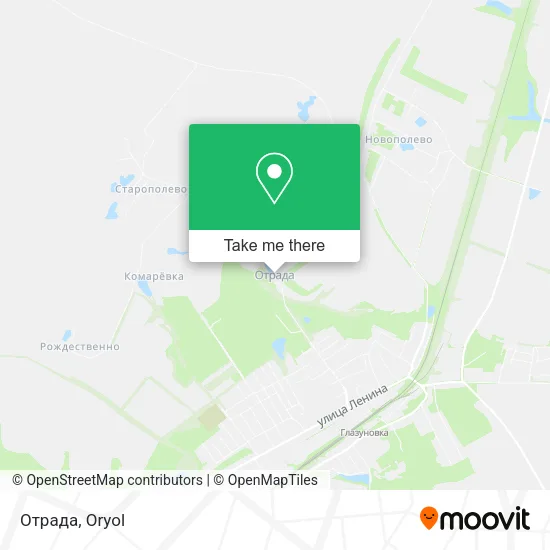 Отрада map