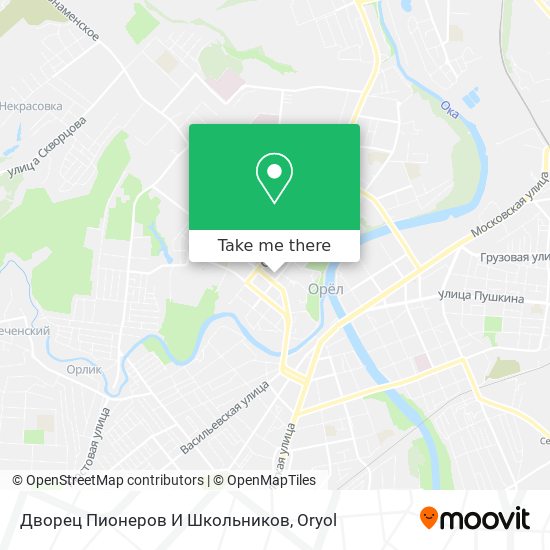 Дворец Пионеров И Школьников map