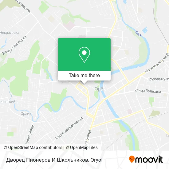 Дворец Пионеров И Школьников map