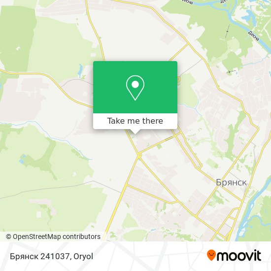 Брянск 241037 map