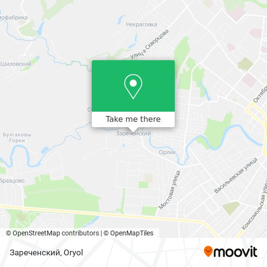 Зареченский map