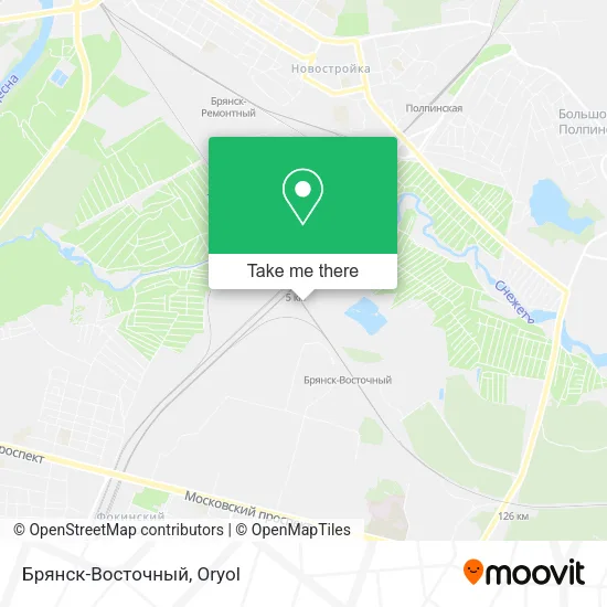 Брянск-Восточный map
