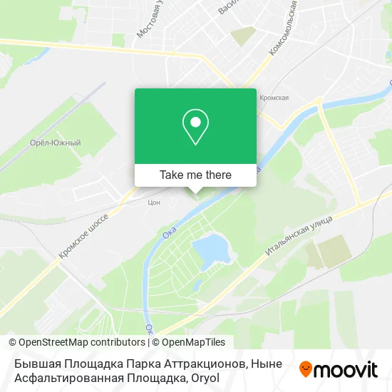 Бывшая Площадка Парка Аттракционов, Ныне Асфальтированная Площадка map