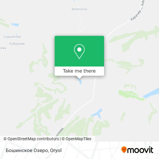 Бошинское Озеро map