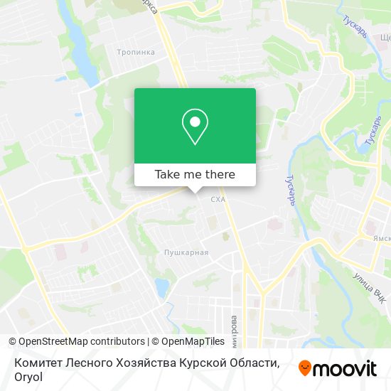 Комитет Лесного Хозяйства Курской Области map