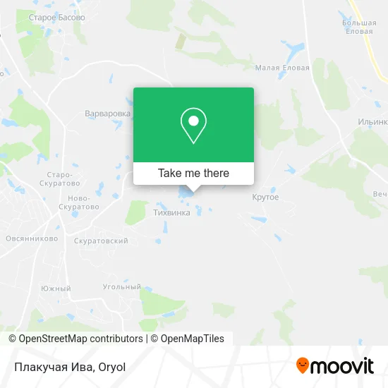 Плакучая Ива map