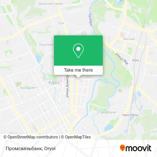 Промсвязьбанк map