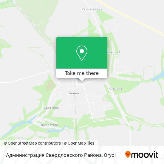 Администрация Свердловского Района map
