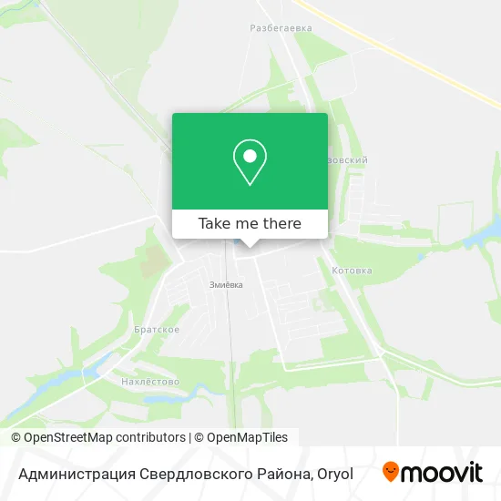 Администрация Свердловского Района map