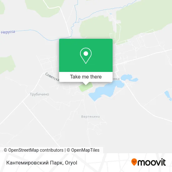 Кантемировский Парк map