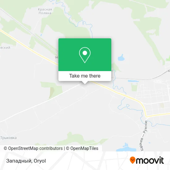 Западный map