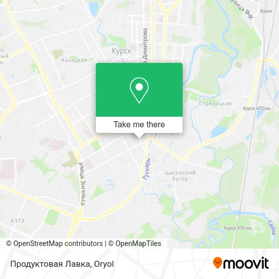 Продуктовая Лавка map