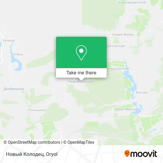 Новый Колодец map