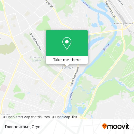 Главпочтамт map