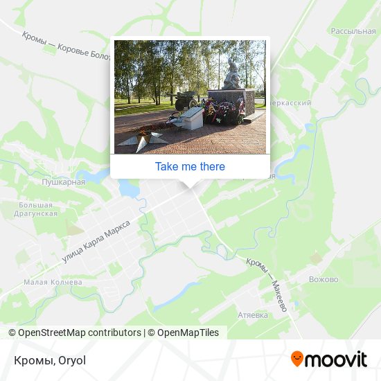 Кромы map