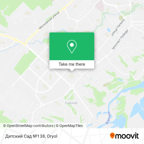 Детский Сад №138 map