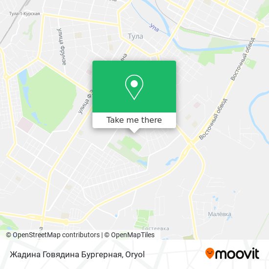 Жадина Говядина Бургерная map