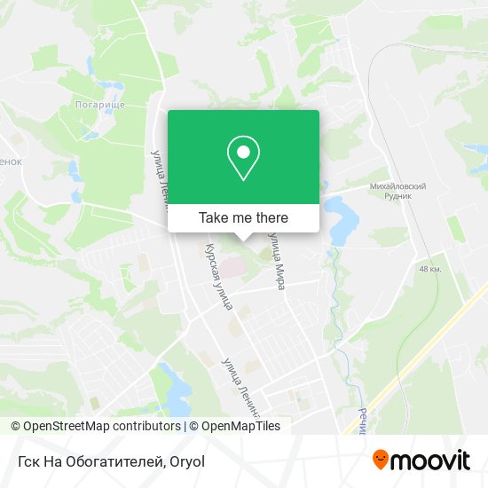 Гск На Обогатителей map