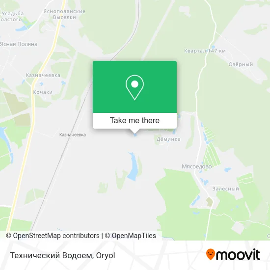 Технический Водоем map