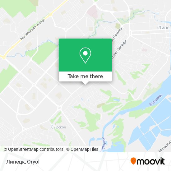Липецк map
