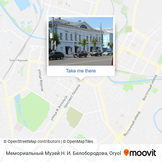Мемориальный Музей Н. И. Белобородова map