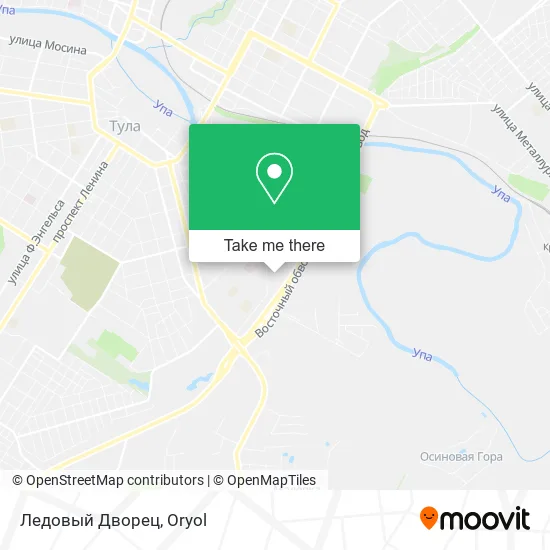 Ледовый Дворец map