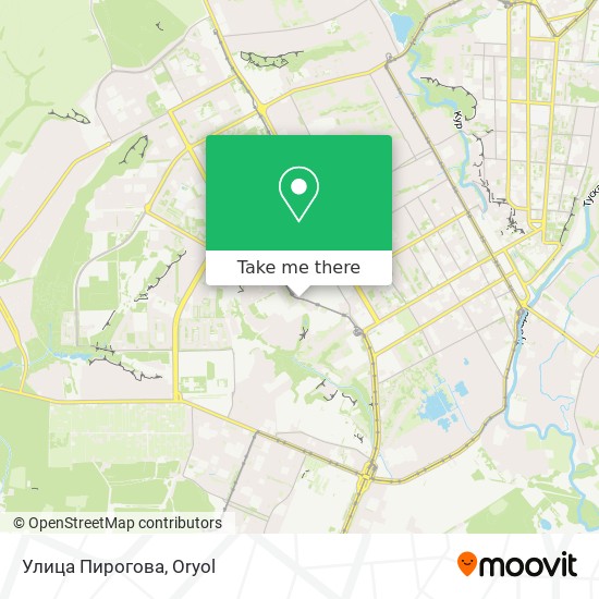 Улица Пирогова map