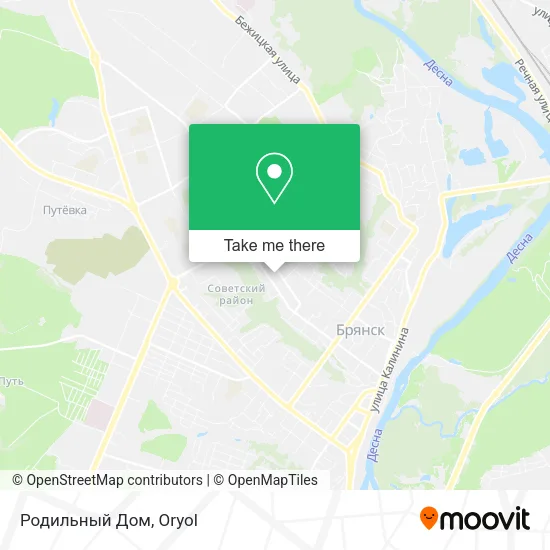 Родильный Дом map