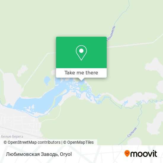 Любимовская Заводь map