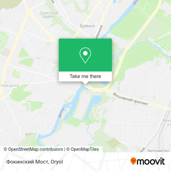 Фокинский Мост map