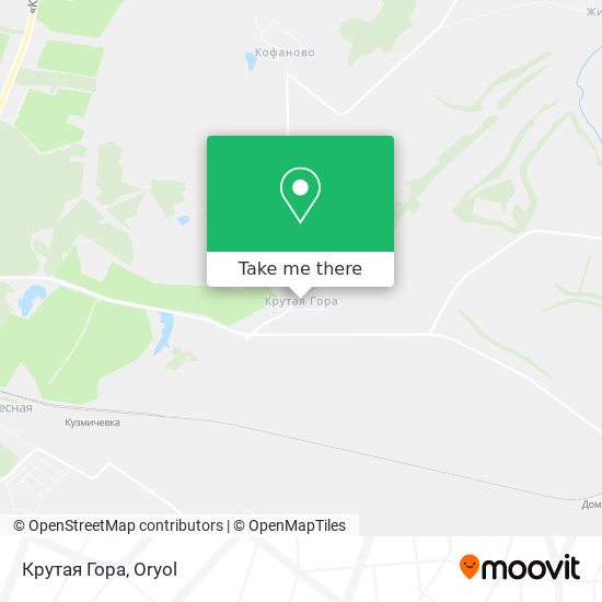 Крутая Гора map