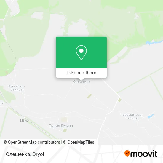 Олешенка map