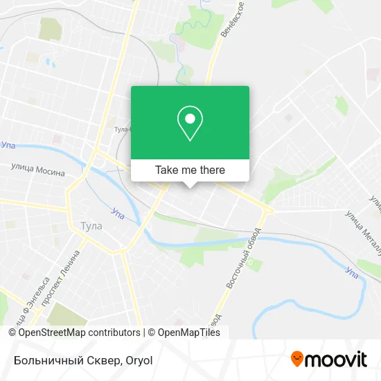 Больничный Сквер map
