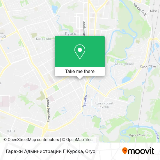 Гаражи Администрации Г Курска map