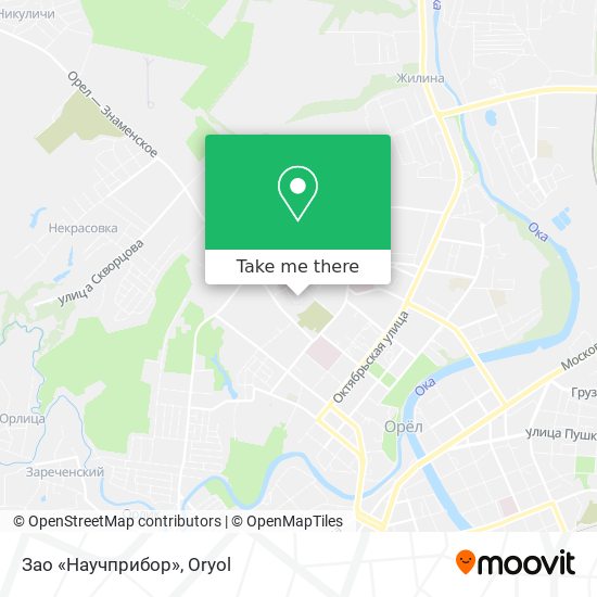 Зао «Научприбор» map
