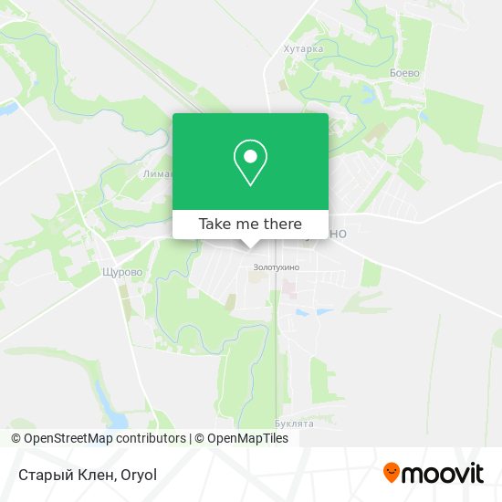 Старый Клен map