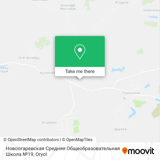 Новоогаревская Средняя Общеобразовательная Школа №19 map
