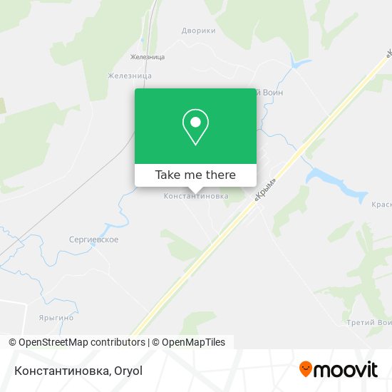 Константиновка map