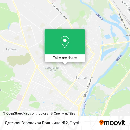 Детская Городская Больница №2 map