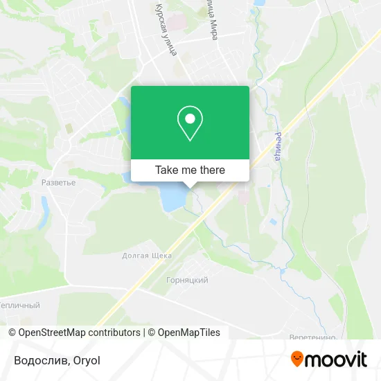 Водослив map
