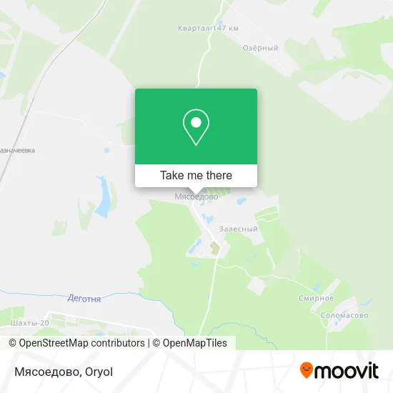 Мясоедово map