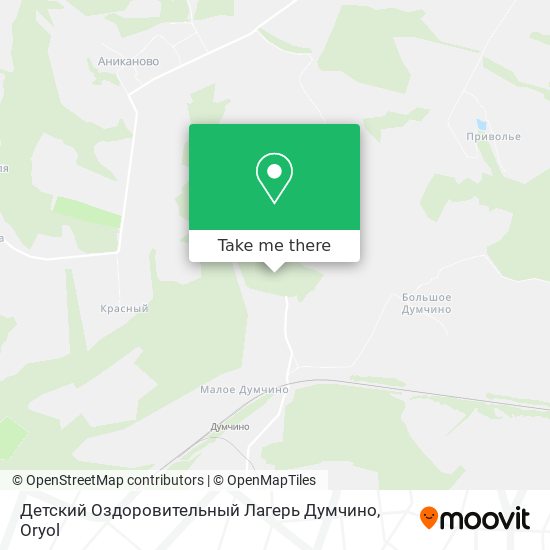 Детский Оздоровительный Лагерь Думчино map