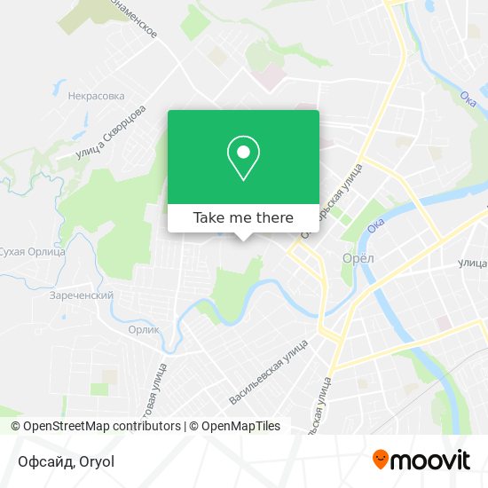 Офсайд map