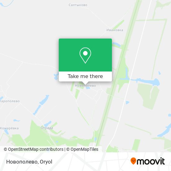 Новополево map