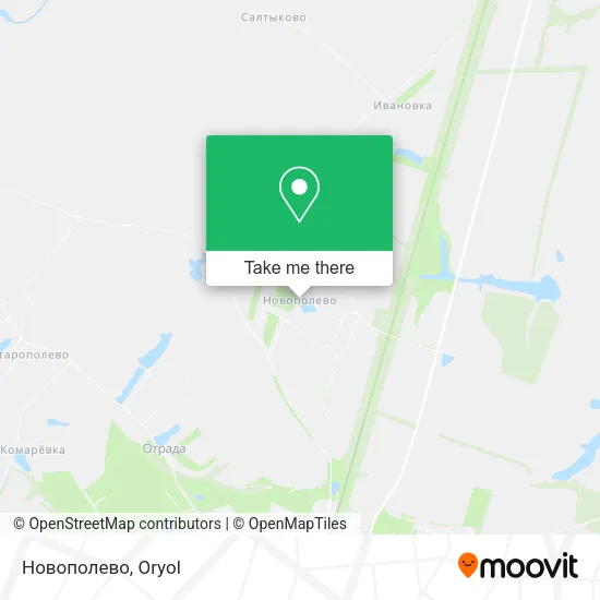 Новополево map
