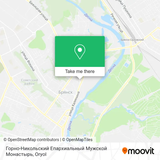 Горно-Никольский Епархиальный Мужской Монастырь map